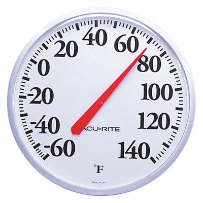 Analog Thermometer -60 to 140 Degree F