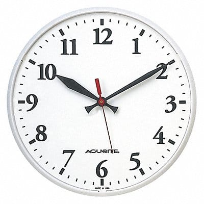 Wall Clock Analog Battery