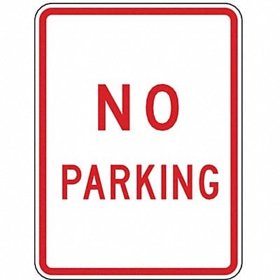 No Parking Parking Sign 18 x 12