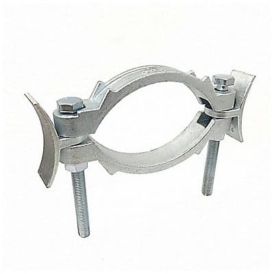 Hose Clamp 1 1/16 W Zinc-Plated Steel