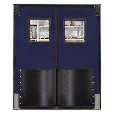 H1831 Swinging Door 7 x 5 ft Navy Blue PR