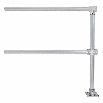 Handrail Extension 96 in Aluminum Mil