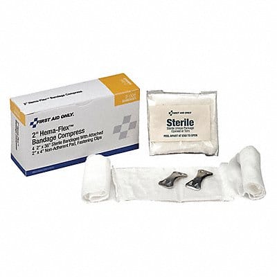 Bandage Sterile White No Gauze PK4