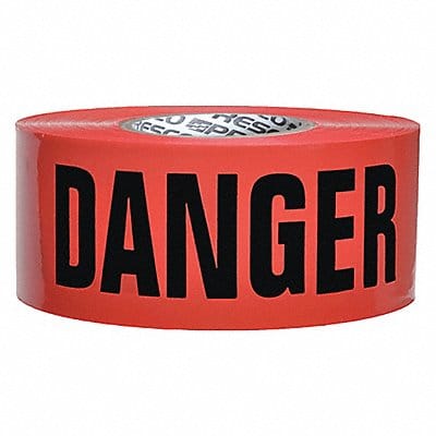 Barricade Tape Red 1 000 ft L 3 in