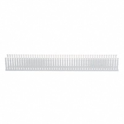 Wire Duct Narrow Slot White 2.25 W x 3 D