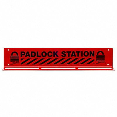 Padlock Station Unfilled 17-1/2 In W