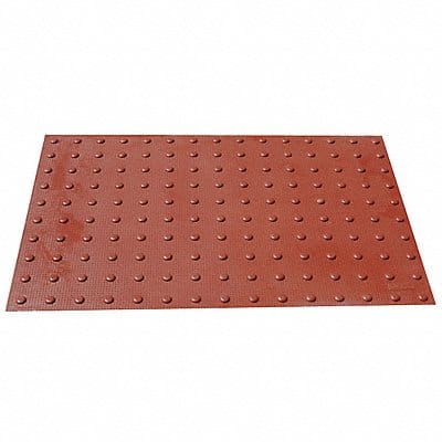 Retrofit ADA Warning Pad Brick Red 3x2ft