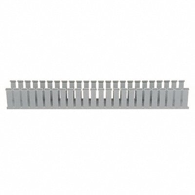 Wire Duct Wide Slot Gray 3.25 W x 3 D