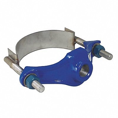 Saddle Clamp 2 Pipe Size 1.5 NPT Outlet