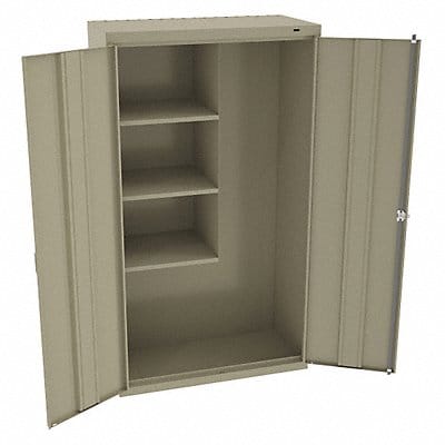 K4848 Storage Cabinet 64 x36 x18 Sand 3Shlv