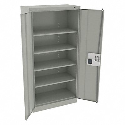 K3837 Storage Cabinet 72 x36 x18 LtGry 4Shlv