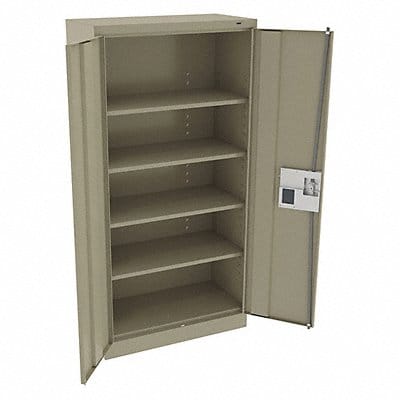 K3837 Storage Cabinet 72 x36 x18 Sand 4Shlv