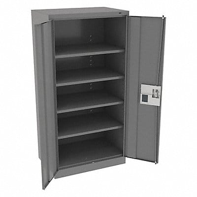 K3843 Storage Cabinet 72 x36 x24 MdGry 4Shlv