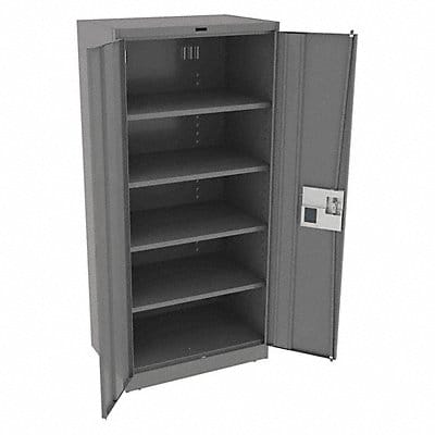 K3844 Storage Cabinet 78 x36 x24 MdGry 4Shlv