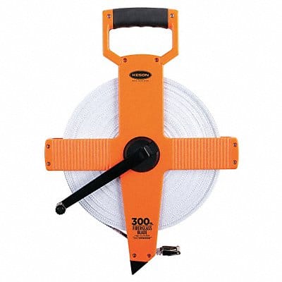 Long Tape Measure 1/2 Inx300 ft Pumpkin