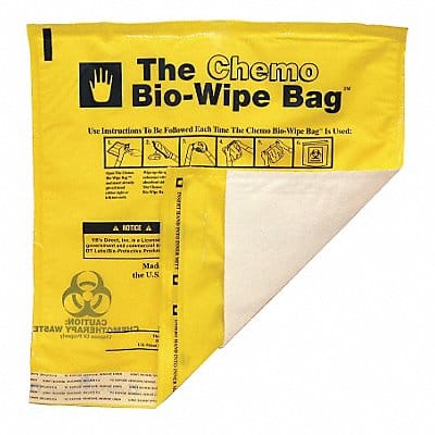 Chemo Waste Bags 1 gal Yellow PK25