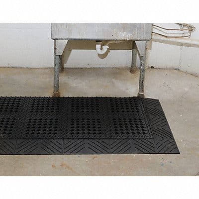 Drainage Mat Black 3 ft 6 x6 ft