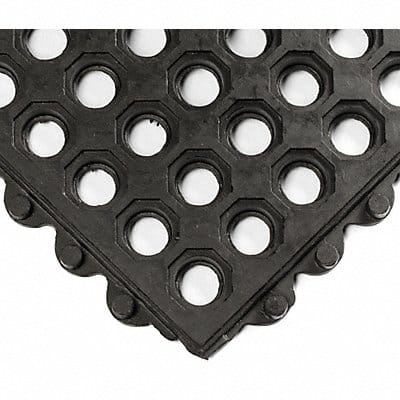 Interlock Drainage Mat Black 3 ft.x3 ft.