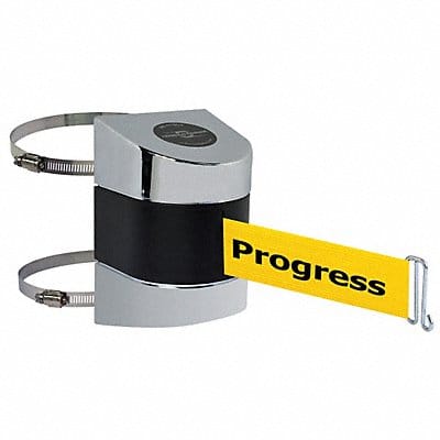 D0122 Belt Barrier Chrome Belt Color Yellow