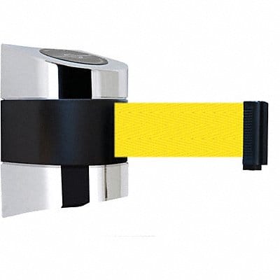 D0127 Belt Barrier Chrome Belt Color Yellow