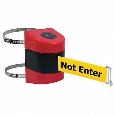 D0111 Belt Barrier Red Belt Color Yellow