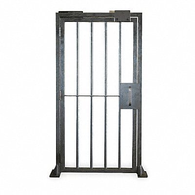 Man Gate Left Hand Steel