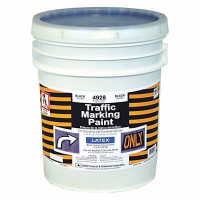 Traffic Zone Marking Paint 5 gal Black