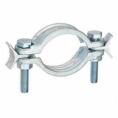 Hose Clamp 1 W Zinc-Plated Steel