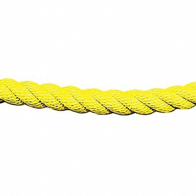 Barrier Rope 1-1/2 In x 6 ft Yellow