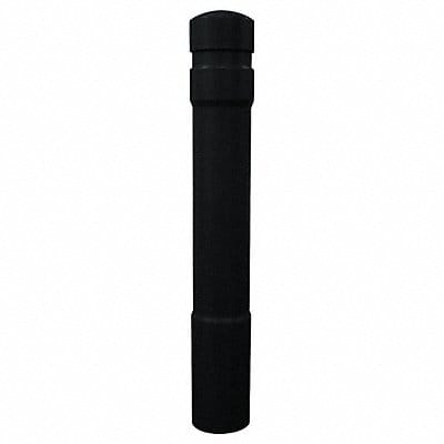 Bollard Cover Black 6 3/5 in Dia