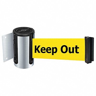 D0097 Belt Barrier Chrome Belt Color Yellow