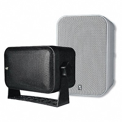 Outdoor Box Speakers Black 5-1/2in.D PR