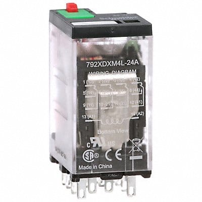 J2425 Gen Purpose Relay 14 Pin Square 24VAC