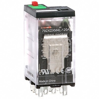 J2425 Gen Purpose Relay 14 Pin Square 120VAC