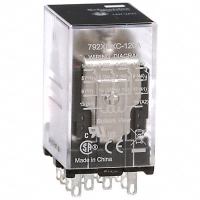 J2424 Gen Purpose Relay 14 Pin Square 120VAC