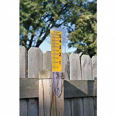 Rain Gauge 0 to 5 in Polycarbonate