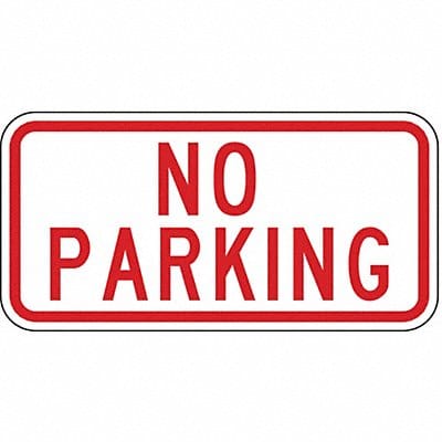 No Parking Sign 6 x 12