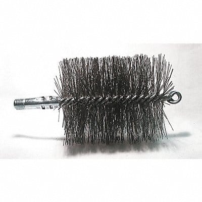 Flue Brush Dia 3 3/4 1/4 MNPT Length 8