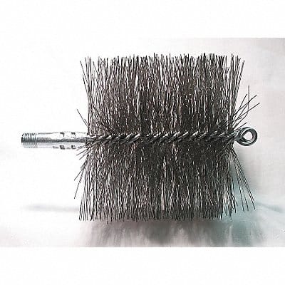 Flue Brush Dia 5 1/4 MNPT Length 8