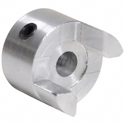 Jaw Coupling Hub 1/4 Aluminum