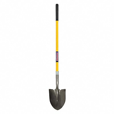 Round Point Shovel 48 In.Handle 14 ga.