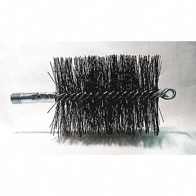 Flue Brush Dia 3 1/2 1/4 MNPT Length 8