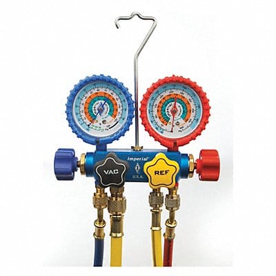 Mechanical Manifold Gauge Set 4-Valve