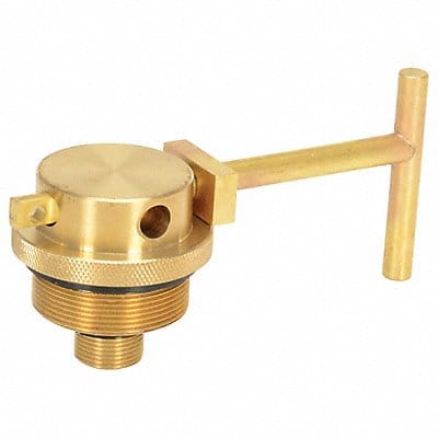 Drum Lock Gold Brass Zinc Plated