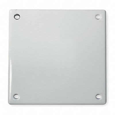 Blank Wall Plate Stnd Wht 2Gng PlyPwEnam