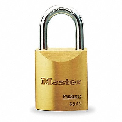 Keyed Padlock 29/32 in Rectangle Gold