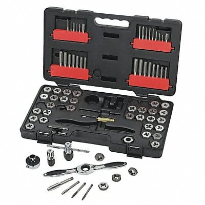 Tap/Die Set 77pc Metric NPT