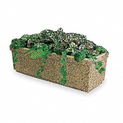 Security Planter Rectangle 48 in W Sand