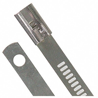 Cable Tie 12 in Silver PK100