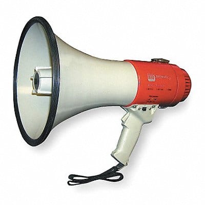 Megaphone Dia 8 1/2 In Range 1 Mile